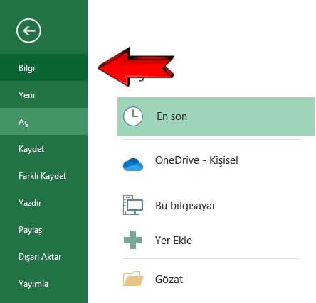 Excel Kaydedilmeyen Dosyaları Otomatik Olarak Kurtarma Nasıl Yapılır? - 6