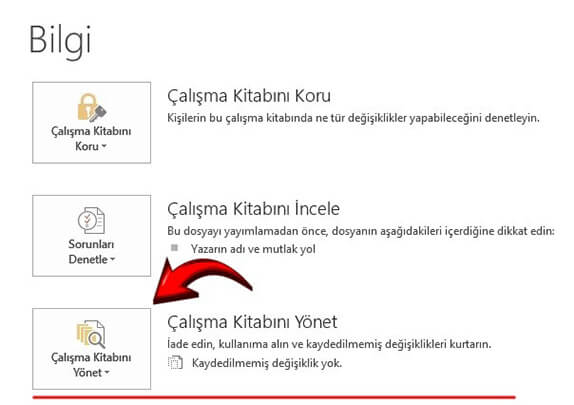 Excel Kaydedilmeyen Dosyaları Otomatik Olarak Kurtarma Nasıl Yapılır? - 7