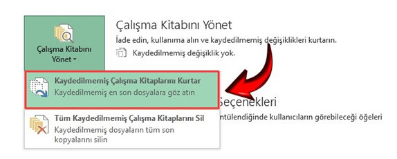 Excel Kaydedilmeyen Dosyaları Otomatik Olarak Kurtarma Nasıl Yapılır? - 8