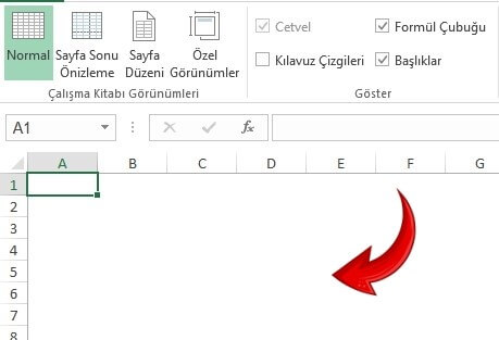 Excel Kılavuz Çizgileri Kaldırma Nasıl Yapılır? - 3