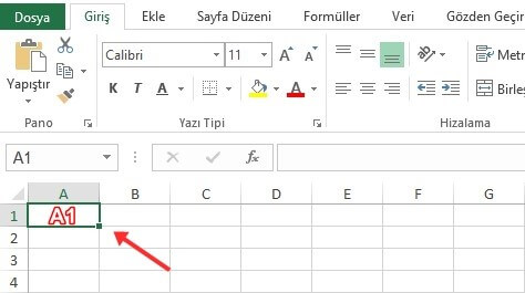 Excel Satır ve Sütun Kavramları Nelerdir? Excel'de Kaç Satır Kaç Sütun Kaç Hücre Bulunur? - 5