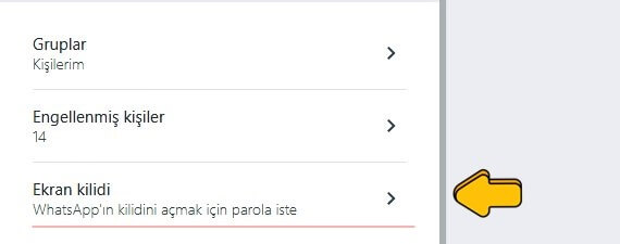 WhatsApp Web Ekran Kilidi Ayarlama Nasıl Yapılır? - 4