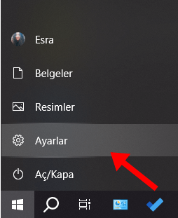 Windows 10 Akıllı Depolama Açma - Kapama - 1