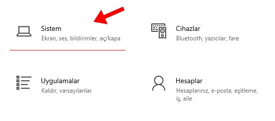 Windows 10 Akıllı Depolama Açma - Kapama - 2