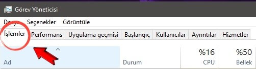 Windows 10 Görev Çubuğu Görünmüyor - Çalışmıyor Sorunu ve Çözümü - 6