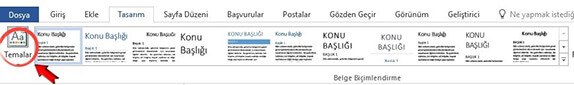 Word Belge Biçimlendirme Nasıl Yapılır? - 2 Word Belge Biçimlendirme Nasıl Yapılır? - 2