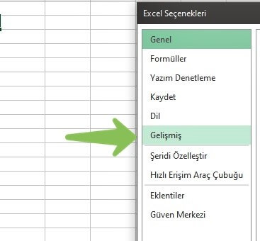 Excel Enter Tuşu ile Hücre Seçimi Taşıma Nasıl Yapılır? - 3
