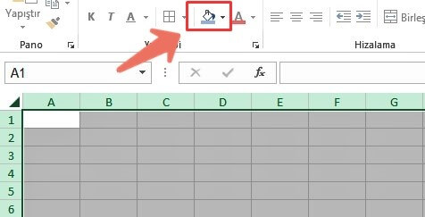 Excel Hücre Arka Plan Rengi Değiştirme Nasıl Yapılır? - 2