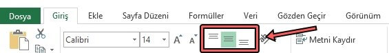 Excel Hücre içi Metin Hizalama Nasıl Yapılır? - 2