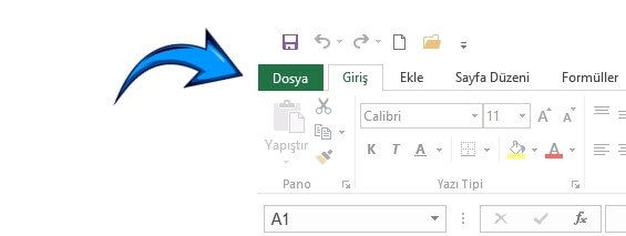 Excel Yazı Tipi ve Boyutu Değiştirme Nasıl Yapılır? - 1