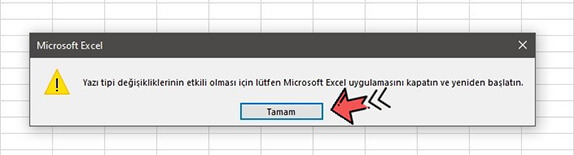 Excel Yazı Tipi ve Boyutu Değiştirme Nasıl Yapılır? - 7