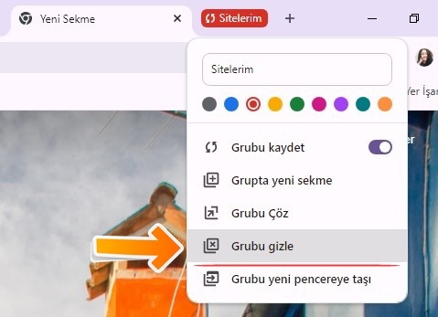 Google Chrome Sekme Gruplarını Kaydetme ve Sonra Kullanma Nasıl Yapılır? - 3 Google Chrome Sekme Gruplarını Kaydetme ve Sonra Kullanma Nasıl Yapılır? - 3
