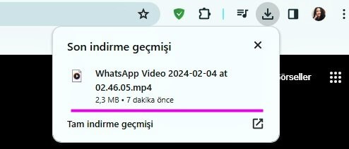 WhatsApp Web Videoları Bilgisayara İndirme Nasıl Yapılır? - 3