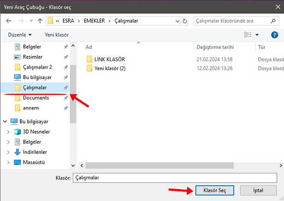 Windows 10 Klasörü Görev Çubuğuna Ekleme Nasıl Yapılır? - 2
