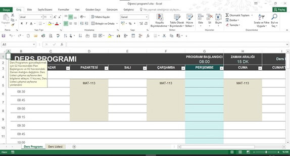 Excel Hazır Şablon Kullanma Nasıl Yapılır? - 3