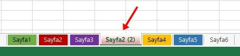 Excel Sayfa Kopyalama Nasıl Yapılır? - 3