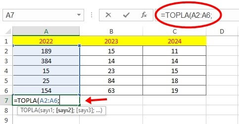 Excel Toplama İşlemi Nasıl Yapılır? - 15 Excel Toplama İşlemi Nasıl Yapılır? - 15