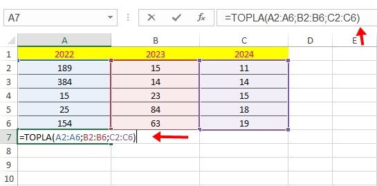Excel Toplama İşlemi Nasıl Yapılır? - 18