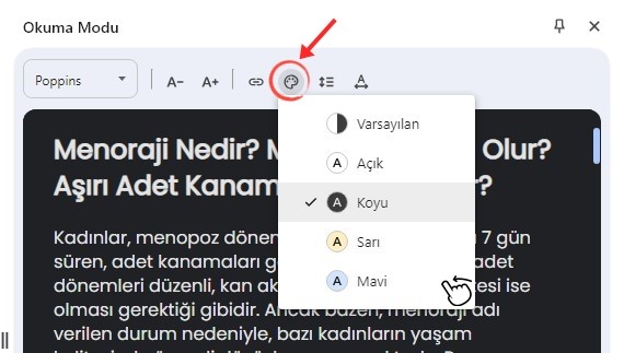 Google Chrome Okuma Modunda Metin Arka Plan Rengi Değiştirme Nasıl Yapılır? - 3 Google Chrome Okuma Modunda Metin Arka Plan Rengi Değiştirme Nasıl Yapılır? - 3