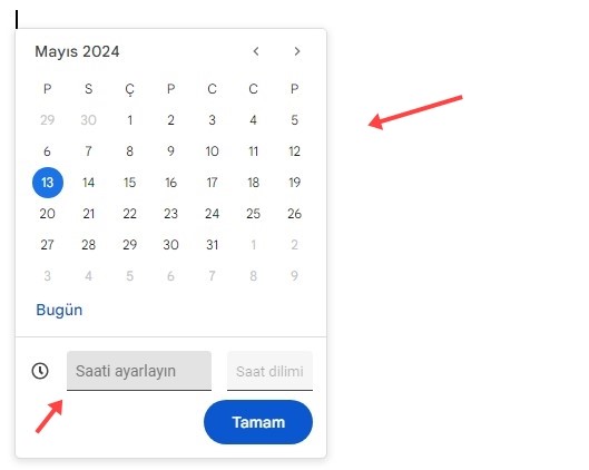 Google Dokümanlar Belgeye Saat - Tarih Ekleme Nasıl Yapılır? - 3