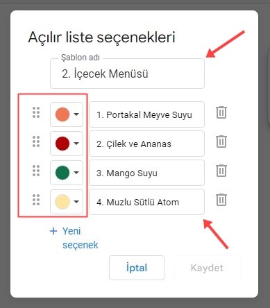 Google Dokümanlar Belgeye Açılır Liste Ekleme Nasıl Yapılır? - 5