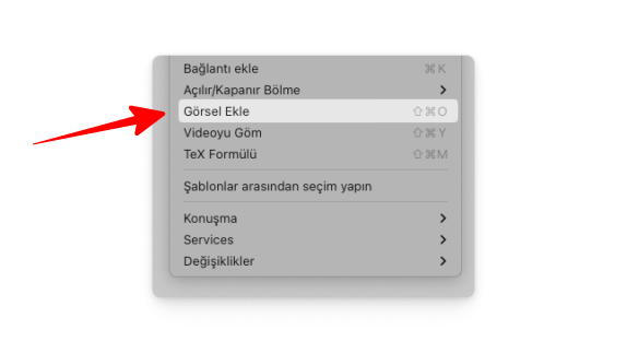 UpNote - Görsel Eklemek UpNote - Görsel Eklemek