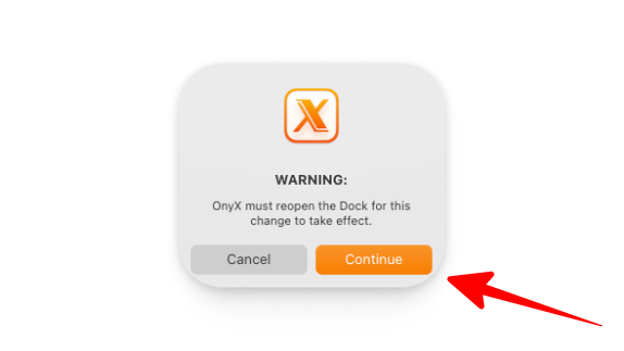 OnyX ile Dock Kalıcı Olarak Nasıl Gizlenir? - 4