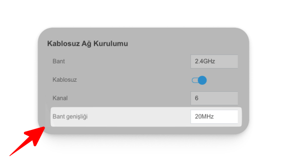 Zyxel Modemde 2.4GHz Wi-Fi Bant Genişliği Nasıl Değiştirilir? - 1
