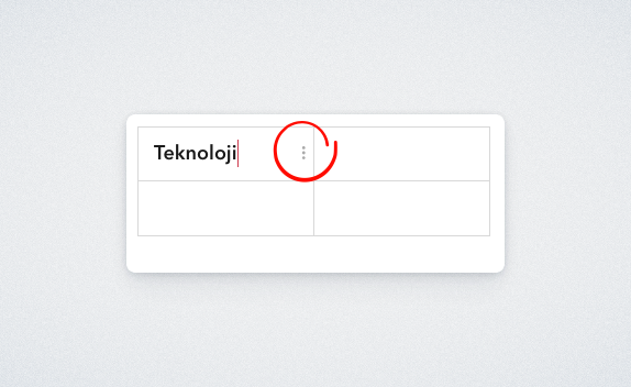 UpNote'ta "Tablo Hücresinin Arka Plan Rengi" Nasıl Değiştirilir? - 2