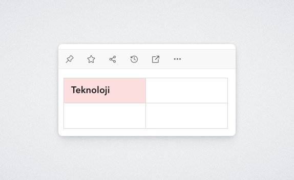 UpNote'ta "Tablo Hücresinin Arka Plan Rengi" Nasıl Değiştirilir? - 5