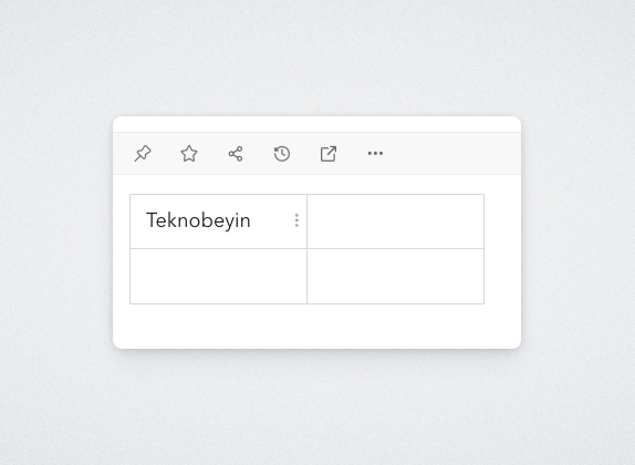 UpNote'ta "Tablo Metin Rengi" Nasıl Değiştirilir? - 1