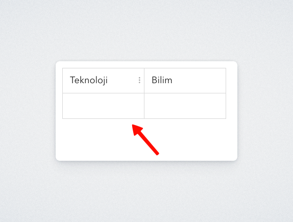 UpNote'ta "Tabloya Satır Ekleme" Nasıl Yapılır? - 5