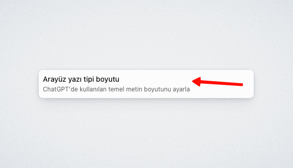 ChatGPT'de Yazı Tipi Boyutu Nasıl Değiştirilir? - 4